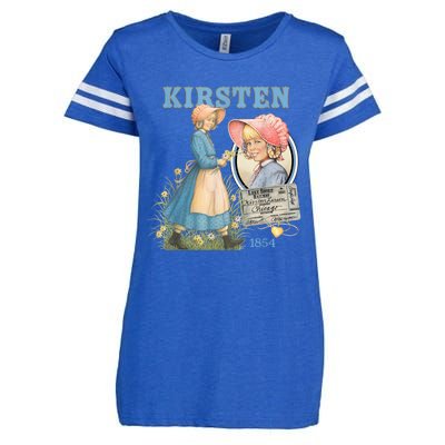 American Girl Kirsten Larson 1854 Enza Ladies Jersey Football T-Shirt