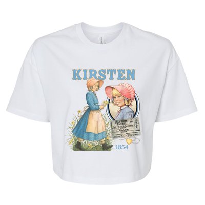 American Girl Kirsten Larson 1854 Bella+Canvas Jersey Crop Tee