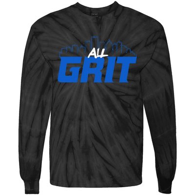 All Grit Lion Tie-Dye Long Sleeve Shirt