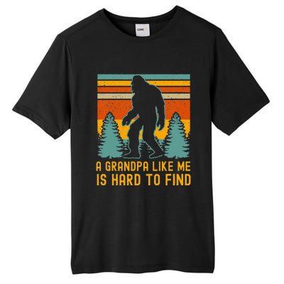 A Grandpa Like Me Is Hard To Find Bigfoot Grandpa Tall Fusion ChromaSoft Performance T-Shirt