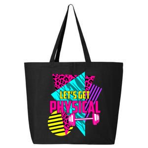 Awesome Gym Let's Get Physical Workout Gym Lovers Gift 25L Jumbo Tote