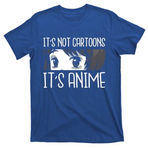 Anime Girl L It's Not Cartoons It's Anime L Anime Lover Gift T-Shirt