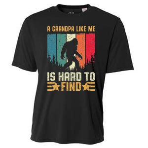 A Grandpa Like Me Is Hard To Find Sasquatch Bigfoot Cooling Performance Crew T-Shirt