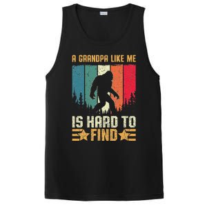 A Grandpa Like Me Is Hard To Find Sasquatch Bigfoot PosiCharge Competitor Tank