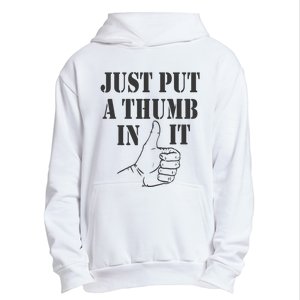 Ammo Gun Lovers Just Put A Thumb In It Urban Pullover Hoodie