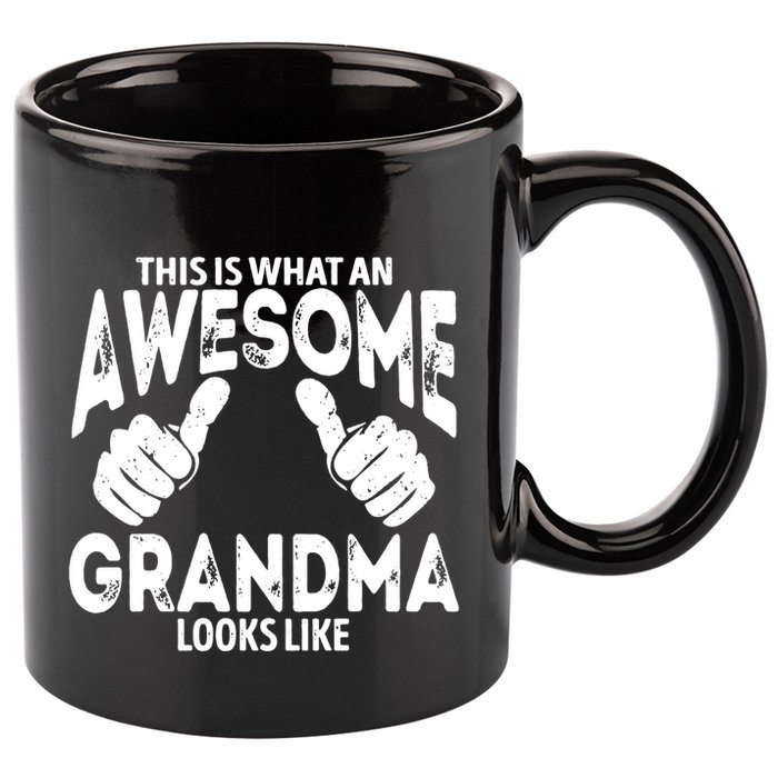 Awesome Grandma Looks Like 11oz C Handle Ceramic Mug