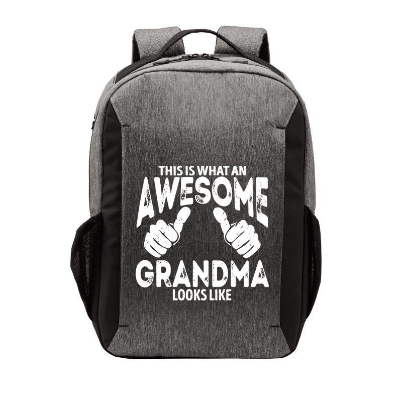 Awesome Grandma Looks Like Vector Backpack