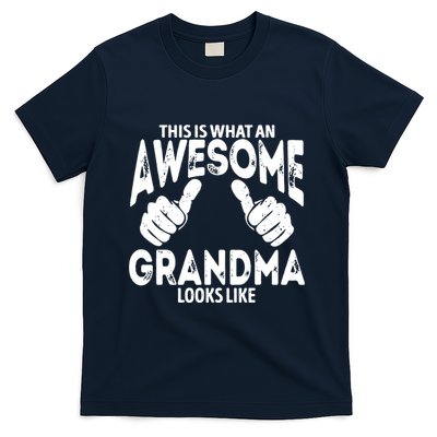 Awesome Grandma Looks Like T-Shirt