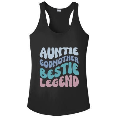 aunt godmother legend  Ladies PosiCharge Competitor Racerback Tank