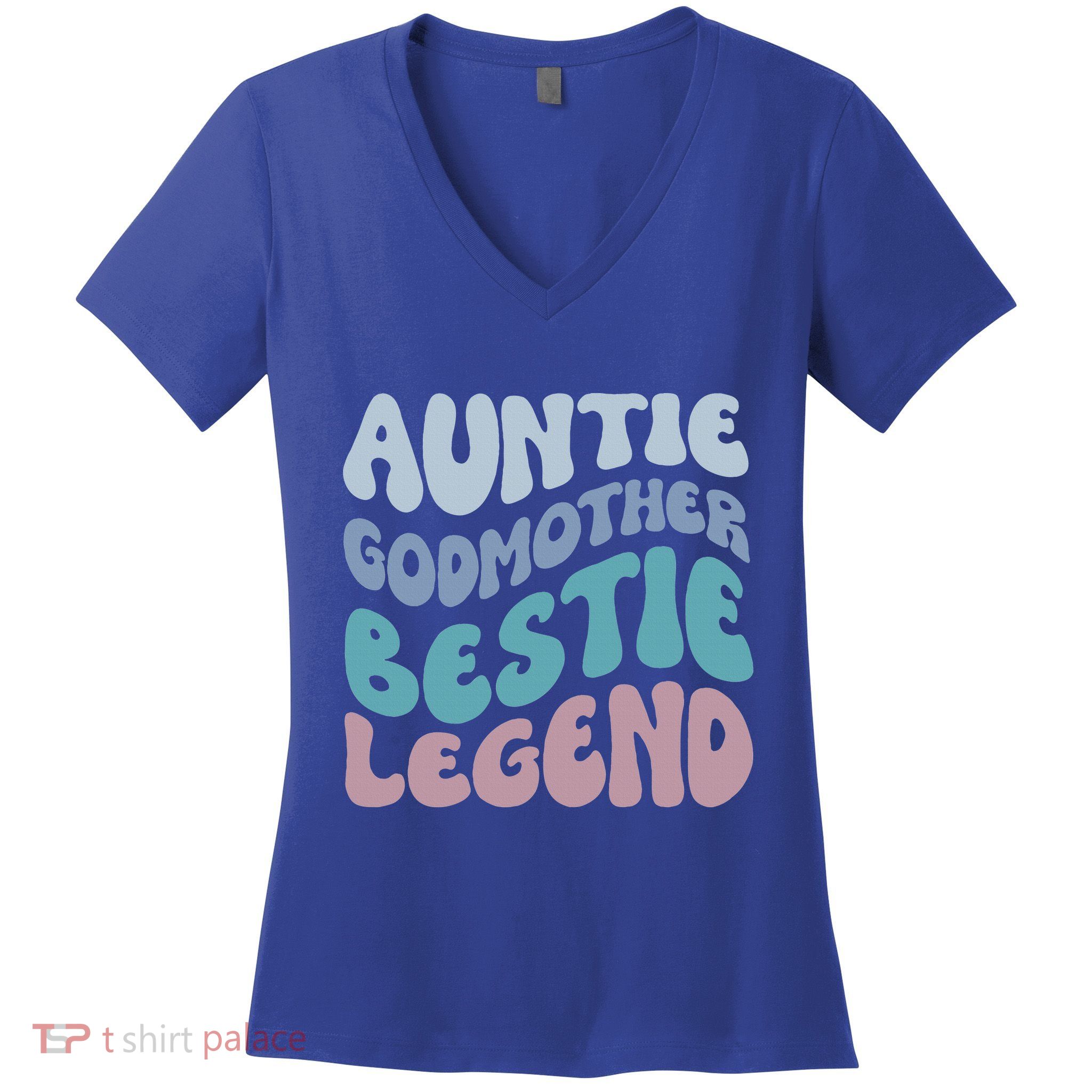 aunt godmother legend  Women's V-Neck T-Shirt