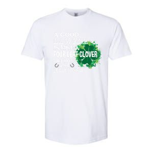 A Good Lawyer Is Like A Four Leaf Clover St Patricks Day Gift Softstyle CVC T-Shirt