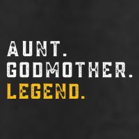 Aunt Godmother Legend  7 Panel Mesh Trucker Snapback Hat