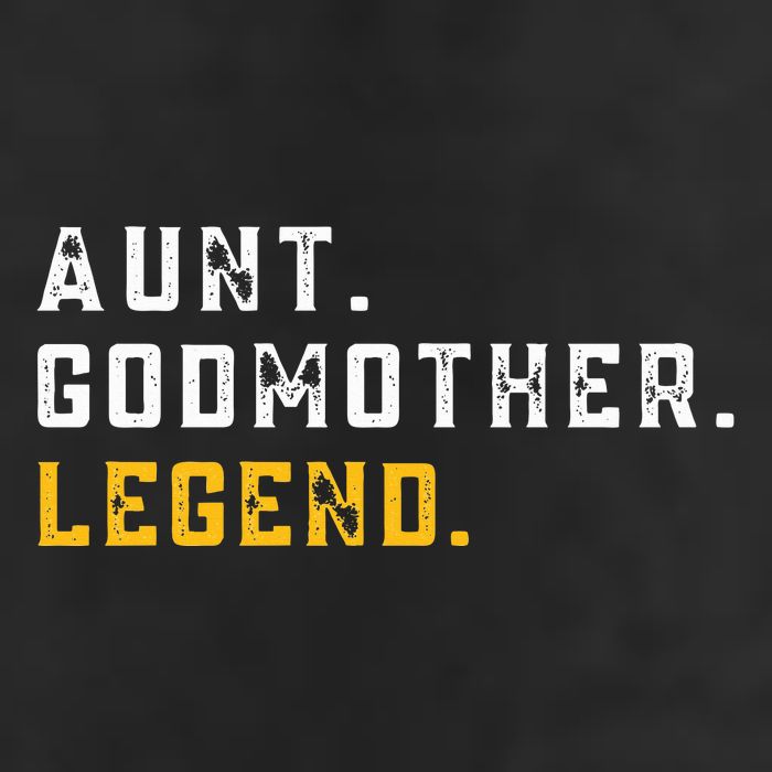 Aunt Godmother Legend  7 Panel Mesh Trucker Snapback Hat