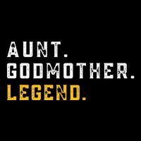 Aunt Godmother Legend  Drawstring Bag
