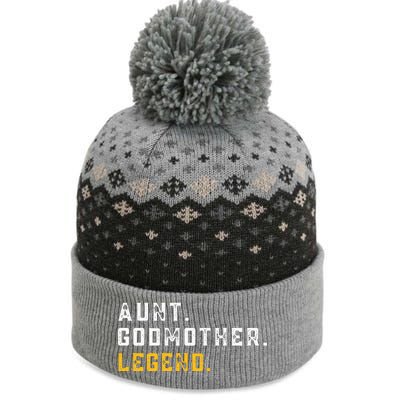 Aunt Godmother Legend Sweater Godmother Sister In Law. The Baniff Cuffed Pom Beanie