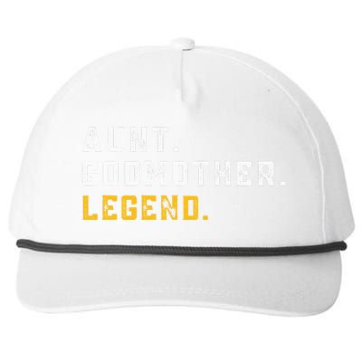 Aunt Godmother Legend Sweater Godmother Sister In Law. Snapback Five-Panel Rope Hat