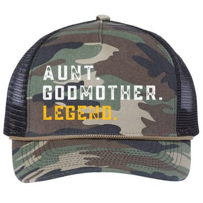 Aunt Godmother Legend Sweater Godmother Sister In Law. Retro Rope Trucker Hat Cap