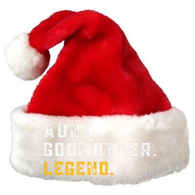 Aunt Godmother Legend Sweater Godmother Sister In Law. Premium Christmas Santa Hat