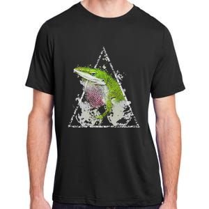 Anole Green Lizard Pet Anoles Reptile Smoke Adult ChromaSoft Performance T-Shirt