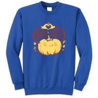 Always Grateful L Cute Happy Pumpkin Thanksgiving Quote Gift Sweatshirt