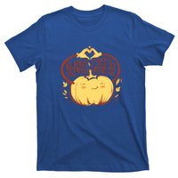 Always Grateful L Cute Happy Pumpkin Thanksgiving Quote Gift T-Shirt