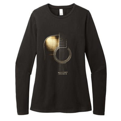 Acoustic Guitar Lite (Please See Description) Womens CVC Long Sleeve Shirt