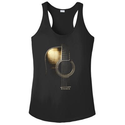 Acoustic Guitar Lite (Please See Description) Ladies PosiCharge Competitor Racerback Tank