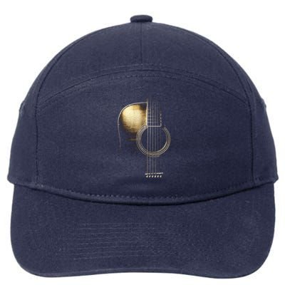 Acoustic Guitar Lite (Please See Description) 7-Panel Snapback Hat