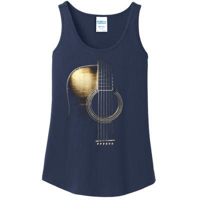 Acoustic Guitar Lite (Please See Description) Ladies Essential Tank