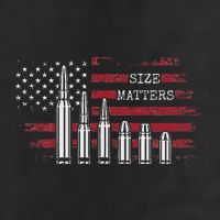 Ammo & Gun Lover  Size Matters Bullets & Caliber Cool Comfort Performance Bucket Hat