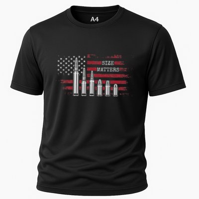 Ammo & Gun Lover  Size Matters Bullets & Caliber Performance Shirt