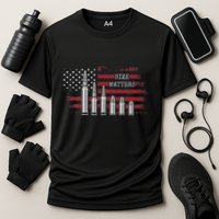 Ammo & Gun Lover  Size Matters Bullets & Caliber Performance Shirt