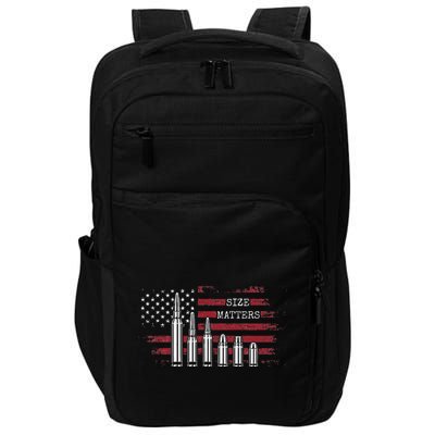Ammo & Gun Lover  Size Matters Bullets & Caliber Impact Tech Backpack