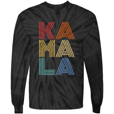 KAMALA HARRIS GRAPHIC Tie-Dye Long Sleeve Shirt