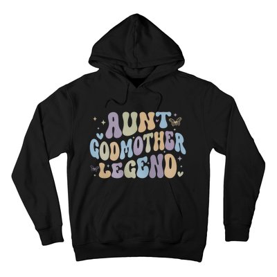 Aunt Godmother Legend Funny Godparent Hoodie