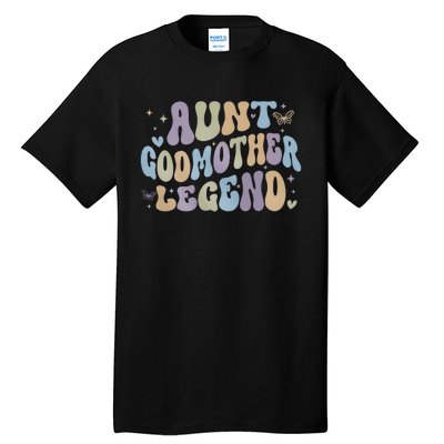 Aunt Godmother Legend Funny Godparent Tall T-Shirt