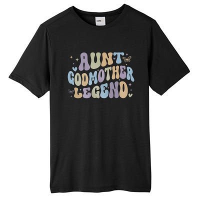 Aunt Godmother Legend Funny Godparent Tall Fusion ChromaSoft Performance T-Shirt