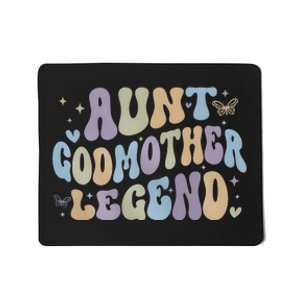 Aunt Godmother Legend Funny Godparent Mousepad