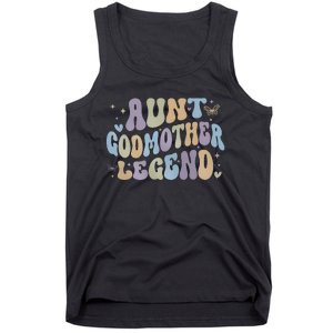 Aunt Godmother Legend Funny Godparent Tank Top