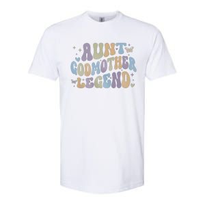 Aunt Godmother Legend Funny Godparent Softstyle CVC T-Shirt