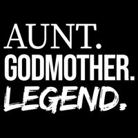 Aunt Godmother Legend Funny Favorite Aunt Great Gift Drawstring Bag