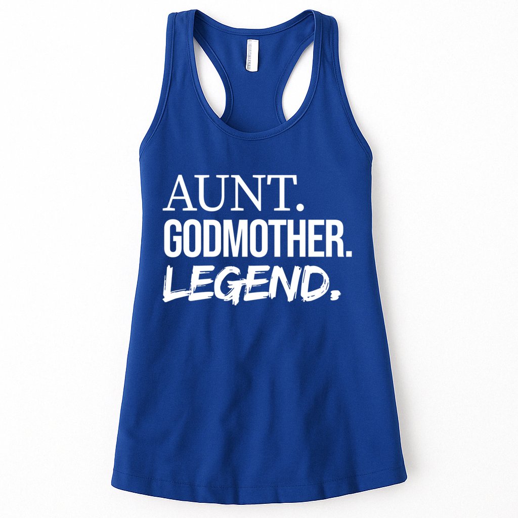 Aunt Godmother Legend Funny Favorite Aunt Great Gift Womens Tank Top