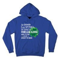 A Good Lawyer Is Like A Four Leaf Clover St Patricks Day Gift Tall Hoodie