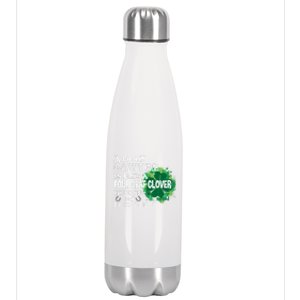 A Good Lawyer Is Like A Four Leaf Clover St Patricks Day Gift Stainless Steel Insulated Water Bottle