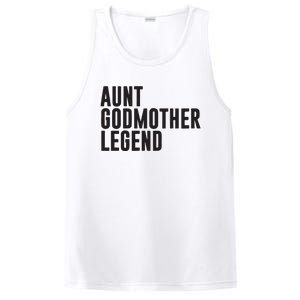 Aunt Godmother Legend Funny Godparent PosiCharge Competitor Tank