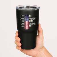 Ammo & Gun Lovers All Faster Than Dialing 911 Tumbler