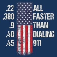 Ammo & Gun Lovers All Faster Than Dialing 911 Infant Baby Jersey Bodysuit