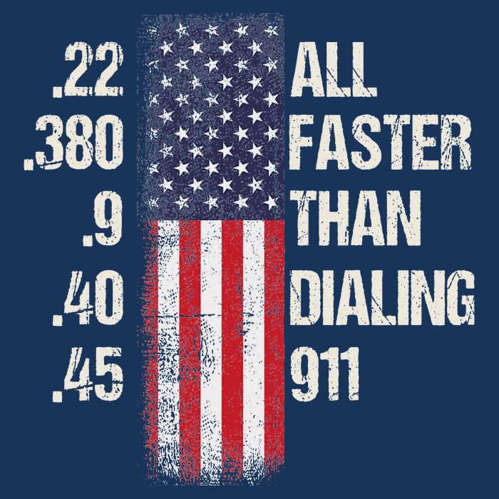 Ammo & Gun Lovers All Faster Than Dialing 911 Infant Baby Jersey Bodysuit