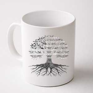 American Grown Moroccan Roots American Moroccan Tree Flags Coffee Mug