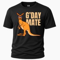 Australia G'Day Mate Shirt Funny Kangaroo Australian Symbol TShirt Cooling Performance Crew T-Shirt